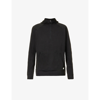 Vuori Ponto Kangaroo-pocket Recycled Polyester-blend Hoody In Black Heather