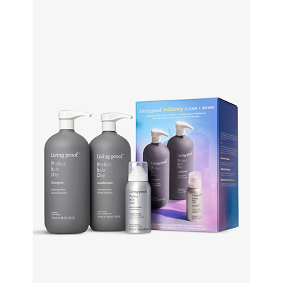 Living Proof Brilliantly Clean + Shiny Gift Set