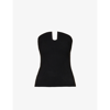 CAMILLA AND MARC DELFINA SLIM-FIT RECYCLED VISCOSE-BLEND KNITTED TOP