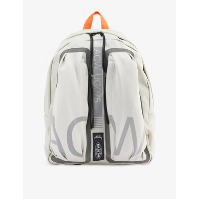 A-cold-wall* X Eastpak Woven Backpack In Bone/orange