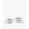 Jonathan Adler White Eve Salt And Pepper Cellars