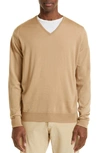 John Smedley Wool Knit Jumper In Neutrals