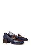 Tory Burch Perrine Loafer Pump In Royal Navy / Plum