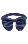 CLIFTON WILSON CLIFTON WILSON NAVY SILK BUTTERFLY BOW TIE