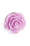 Clifton Wilson Floral Lapel Pin In Purple