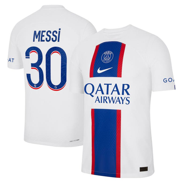 Maillot PSG Extérieur 22/23 – Messi #30 – Vapor Match Jordan – 2XL