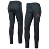 Concepts Sport Charcoal Alabama Crimson Tide Upbeat Sherpa Leggings In Charcoal