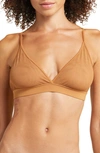 NUDE BARRE MESH WIRELESS BRA