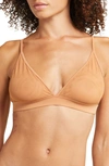 NUDE BARRE MESH WIRELESS BRA