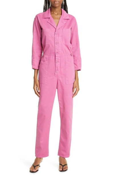 Pistola Tanner Utility Jumpsuit In Pink