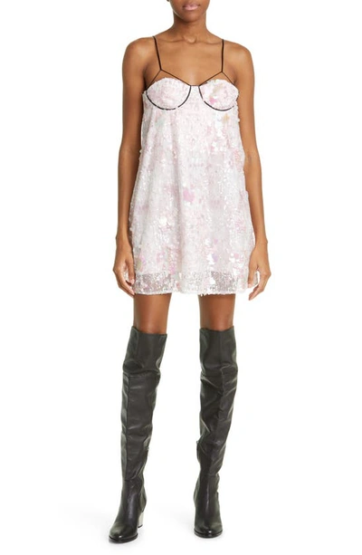 ellen sequin dress Ellen Sequin Gown - Black/White