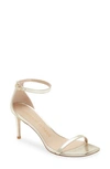 Stuart Weitzman Nudistcurve 100 Sandal In White