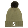 Under Armour Hunter Green Maryland Terrapins Freedom Collection Cuffed Pom Knit Hat In Hunter Green