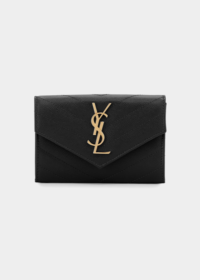 Saint Laurent YSL Small Grain de Poudre Envelope Wallet - Bergdorf