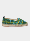 Altuzarra Kenda Tie Dye Flat Espadrilles In Butterscotch