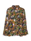 Stine Goya Summer Shirt - Artist Canvas At Night In Multicolor
