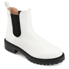 Journee Collection Collection Women's Tru Comfort Foam Wide Width Kenova Bootie In White