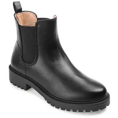 Journee Collection Collection Women's Tru Comfort Foam Kenova Bootie In Black