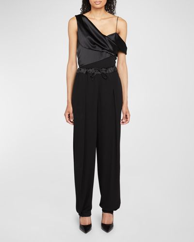 Loewe Pull-on Balloon Trousers In Black