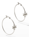 TORY BURCH KIRA HOOP EARRING