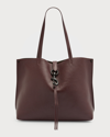 REBECCA MINKOFF MEGAN LEATHER SHOPPER TOTE BAG