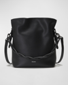 Oryany Madeleine Leather Top-handle Bucket Bag In Black