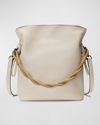 Oryany Madeleine Leather Top-handle Bucket Bag In Beige