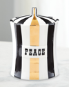 Jonathan Adler Vice Gilded Peace Canister