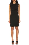 Alexia Admor Layla Crewneck Sleeveless Pleated Minidress In Black