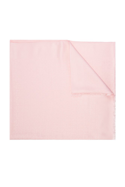 Ferragamo Salvatore  Gancini Printed Scarf In Pink