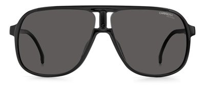 Carrera 1047/s M9 0807 Aviator Polarized Sunglasses In Black