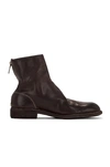 GUIDI BACK ZIP BOOT FULL GRAIN LEATHER