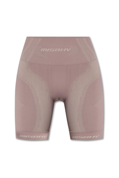 Misbhv Pink Biker Sport Shorts