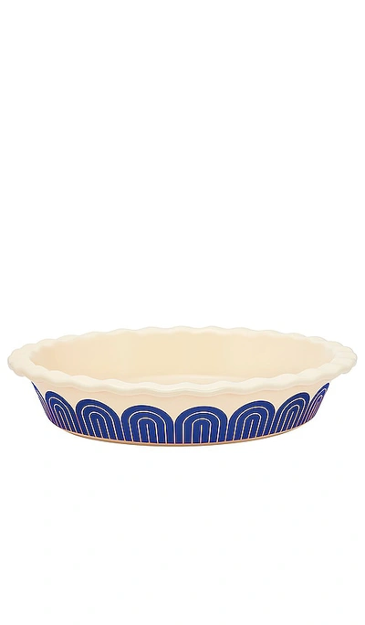 Great Jones Sweetie Pie 10-inch Ceramic Pie Dish – 蓝莓色 In Blueberry