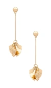 Shashi Petunia Earrings In Gold