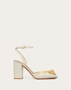 Valentino Garavani One Stud Pump In Patent Leather 90mm Woman Light Ivory 38.5