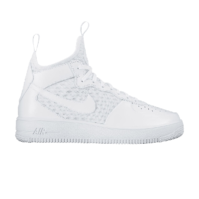 Pre-owned Nike Air Force 1 Ultraforce Mid 'triple White'