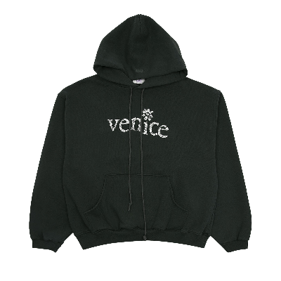 Pre-owned Erl Venice Hoodie 'black'