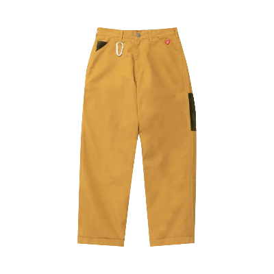 Pre-owned Human Made Painter Pants 'beige' In Tan