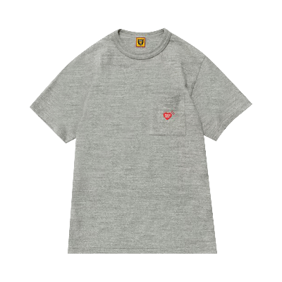 Pre-owned Human Made Pocket T-shirt #2 'grey'