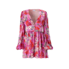 Lita Couture Floral-print Jumpsuit