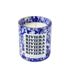 Stories Of Italy Candlelight And Scents Ivory & Blue Uni
