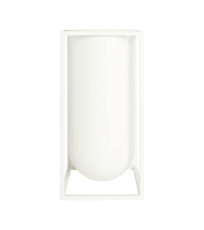 By Lassen Kubus Lolo Vase In White