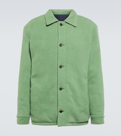 Gabriela Hearst Cashmere Jacket In Aventurine Green