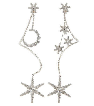Jennifer Behr Cosmos Embellished Drop Earrings In Crystal