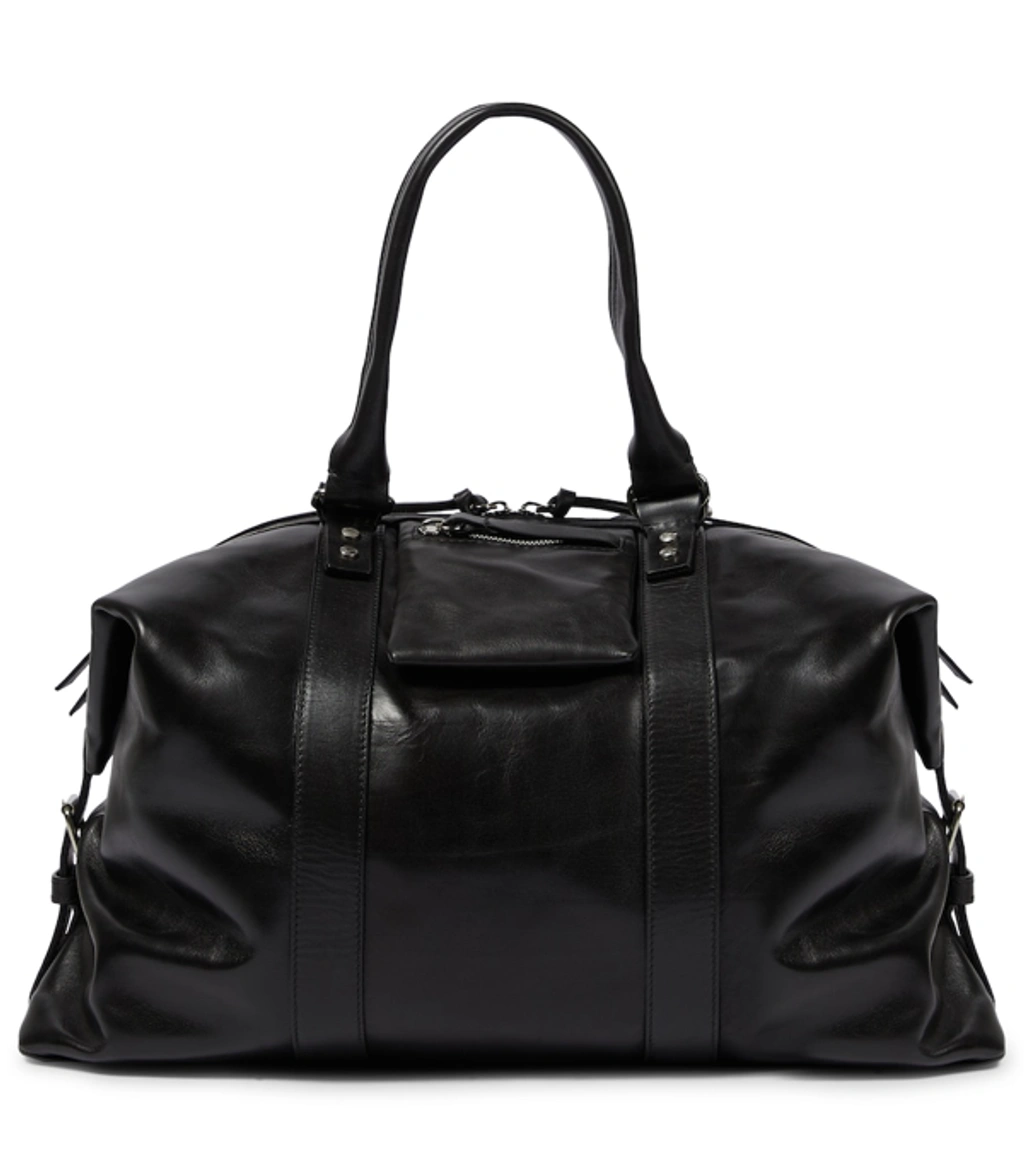 Ann Demeulemeester Lotte Large Leather Tote Bag In Black | ModeSens