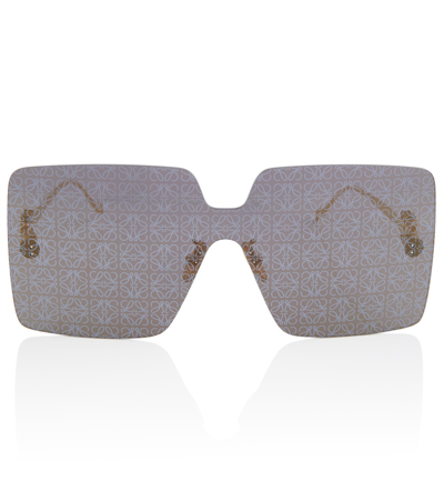 Loewe Square Sunglasses In Shiny Endura