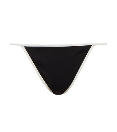 Sir Claude Bikini Bottoms In Black / Ivory