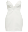 MONOT STRAPLESS CRÊPE MINIDRESS