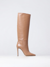 Anna F Boots . Woman In Beige